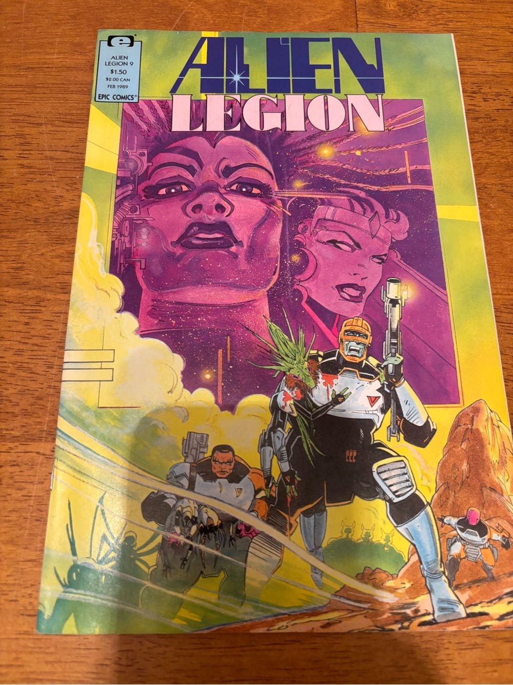 Alien Legion; Scalpel Vol. 2 #9 - Marvel Epic Comics Feb 1989 FN